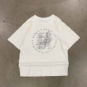 Vintage 2003 Women's FIFA World Cup USA Soccer T-Shirt Size XL